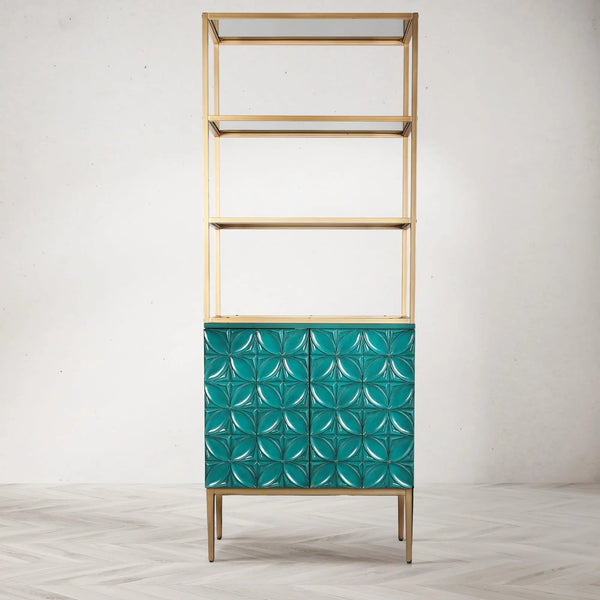 Copy of Bookcases & Standing Shelves With Storage Cabinet 