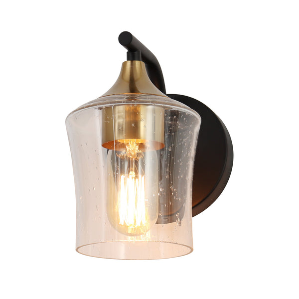 Artery 7" H Black Wall Sconce