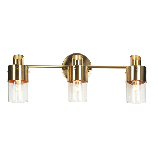 Fido 20" Wide Brass Vanity Light
