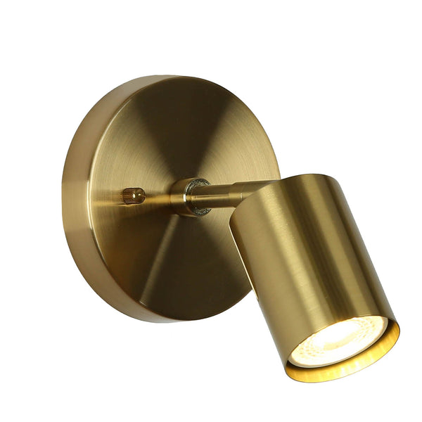 Lyuba 6" H Brass Wall Sconce