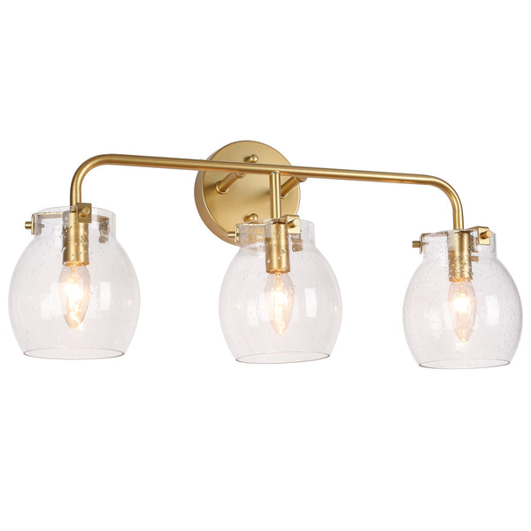 Veit 22" Wide Gold Vanity Light