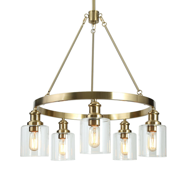Kenon 25" Wide Gold Chandelier