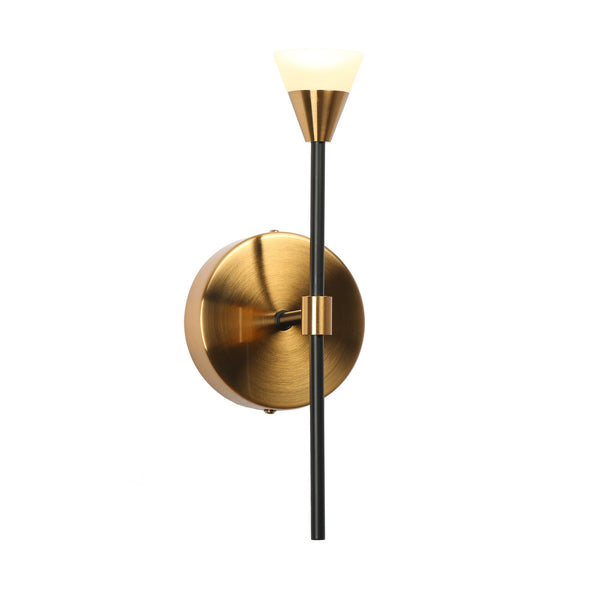 Bache 12" H Gold LED Wall Sconce