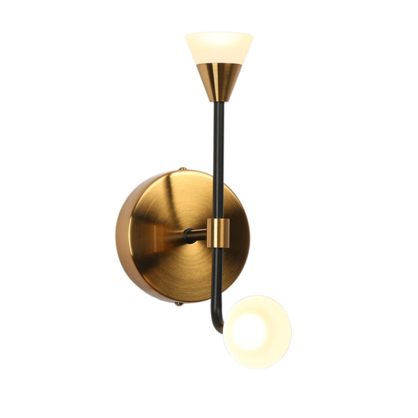 Bache 11" H Gold LED Wall Sconce
