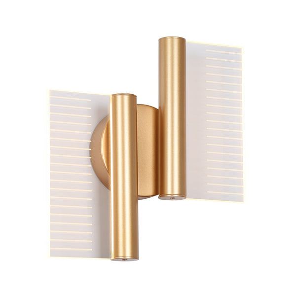 Heth 11" H Gold Wall Sconce