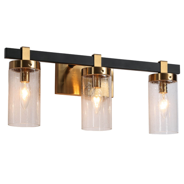Rudolf 21" Wide Brass Vanity Light