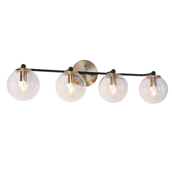 Mede 30" Wide Gold Vanity Light