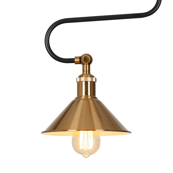 Jarek 10" Wide Brass Mini Pendant