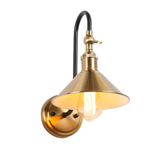 Jarek 13" H Brass Wall Sconce