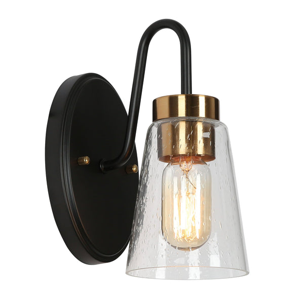 Cador 9" H Black Wall Sconce