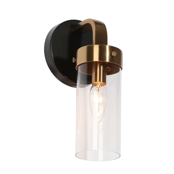 Conny 10" H Black Wall Sconce