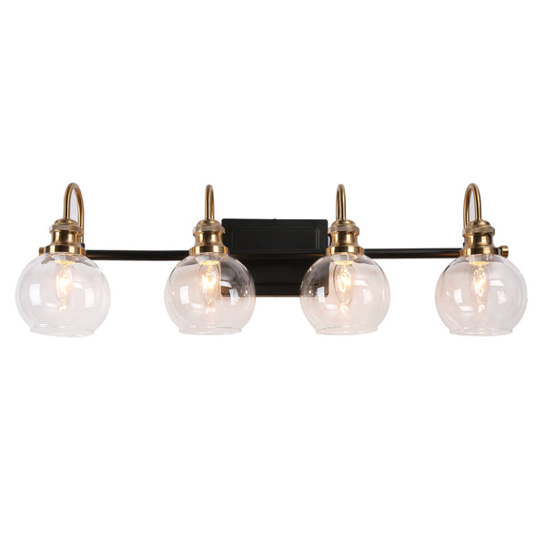 Adora 28" Wide Black Vanity Light